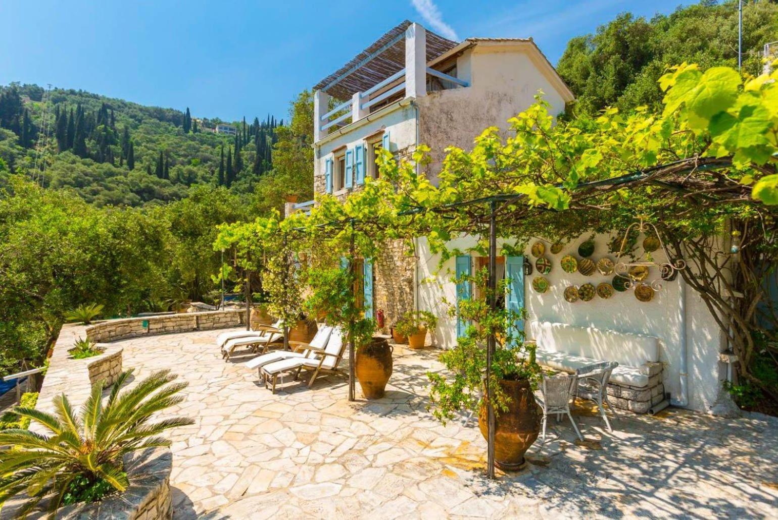 The Olive Press Agni Bay Villa Dış mekan fotoğraf